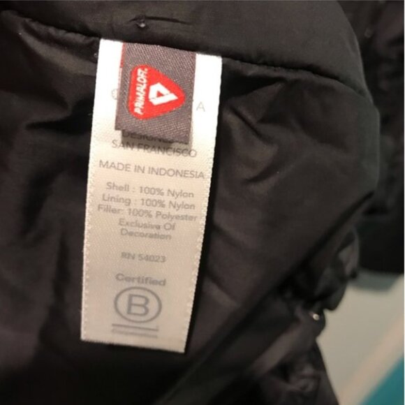 Athleta Summit PrimaLoft Insulated Shell Full Zip Parka Jacket Coat Medium black - Picture 7 of 9